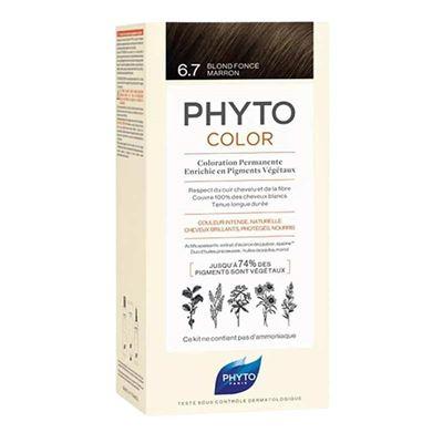 Phyto Phytocolor 6.7 Dark Chesnut Blonde (Çikolata Kahve) Bitkisel Saç Boyası