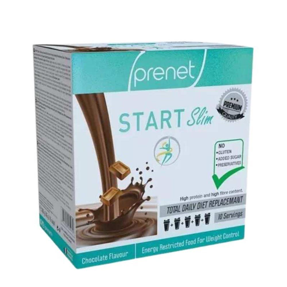 Prenet Start Slim Çikolata Aromalı Kalorisi Kısıtlanmış Gıda 10 Şase