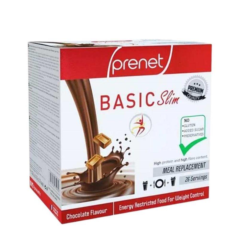 Prenet Basic Slim Çikolata Aromalı Kalorisi Kısıtlanmış Gıda 16,6x26 Şase