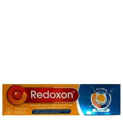 Redoxon 15 Efervesan Tablet C Vitaminin, D Vitamini ve Çinko İçeren Gıda Takviyesi