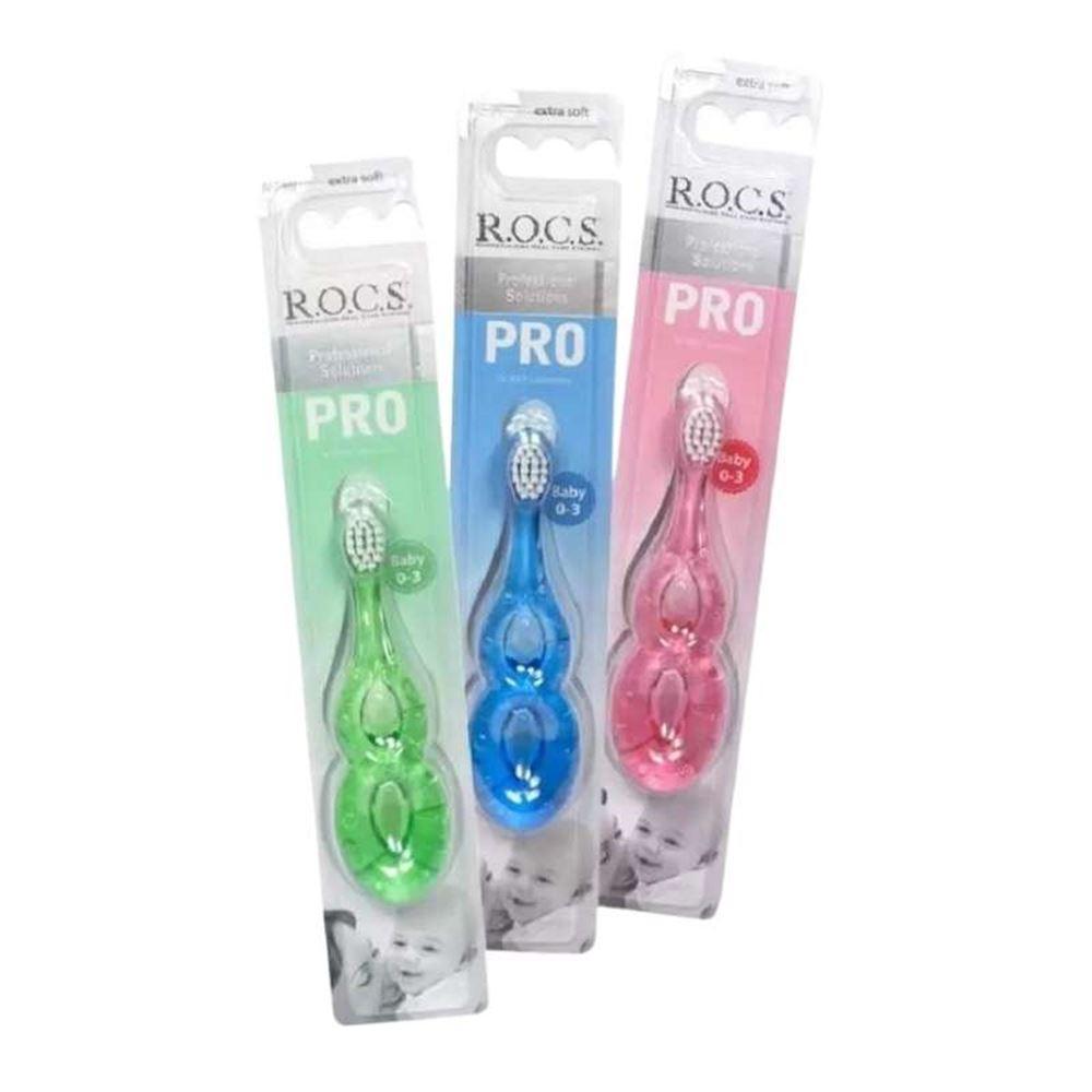Rocs Baby Pro  0-3 Yaş Bebek Fırçası