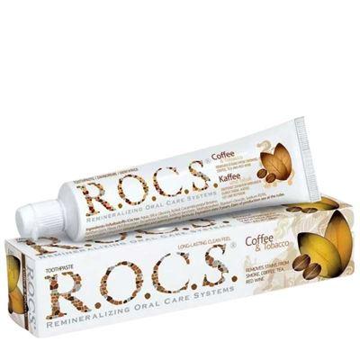 Rocs Kahve&Tütün Lekelerine Karşı Diş Macunu
