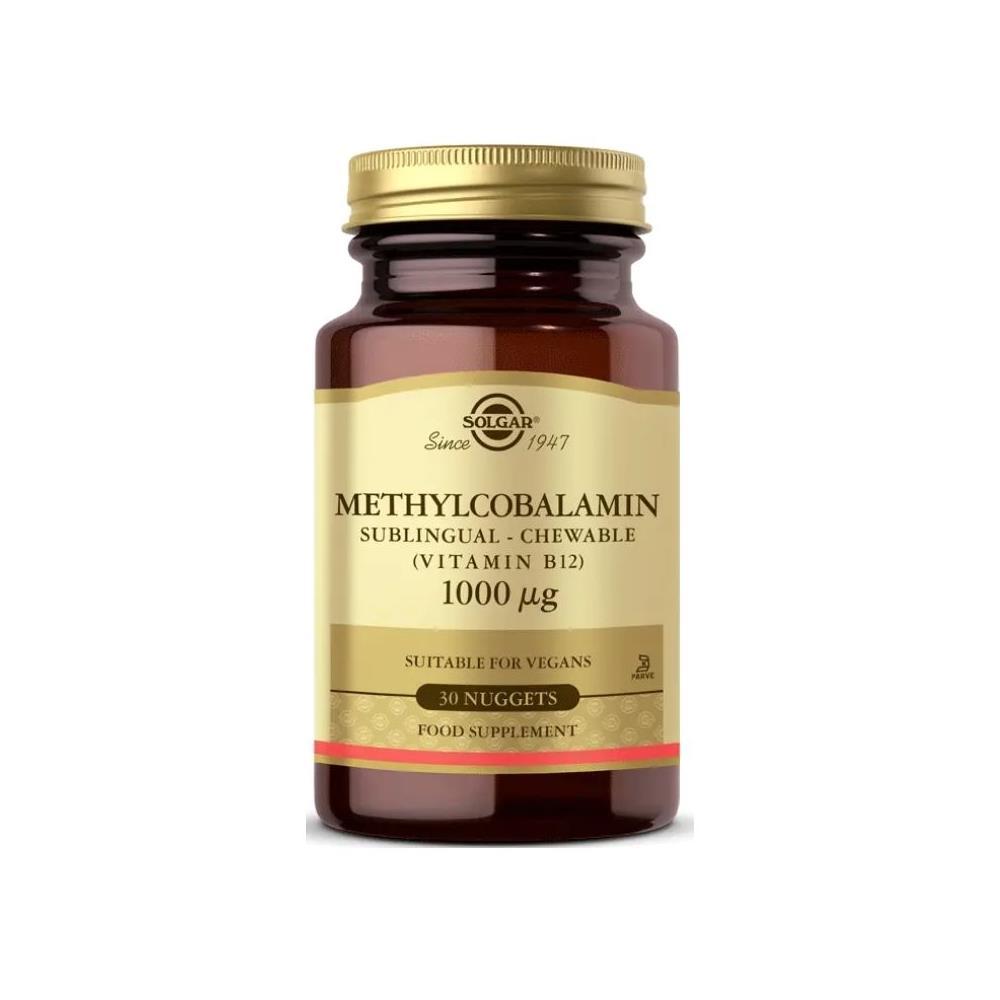Solgar Methylcobalamin (B12) 1000 Mcg 30 Dilaltı Tableti
