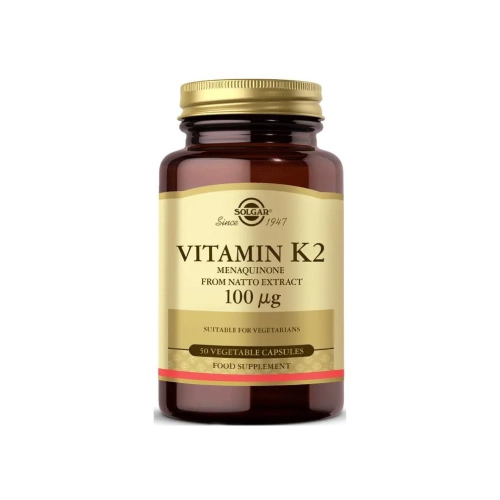 Solgar Vitamin K2 100mcg 50 Tablet