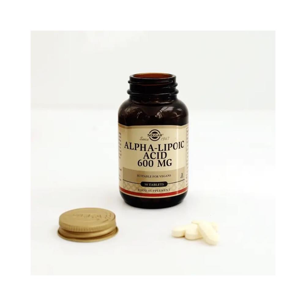 Solgar Alpha Lipoic Asit 600 mg 50 Kapsül