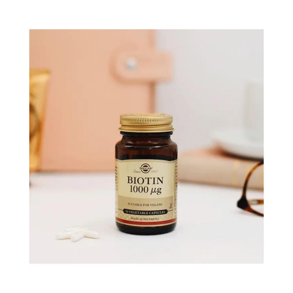 Solgar Biotin 1000 mg 50 Kapsül