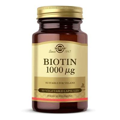 Solgar Biotin 1000 mg 50 Kapsül