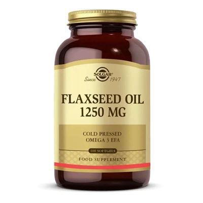 Solgar Flaxseed Oil 1250 Mg 100 Softjel