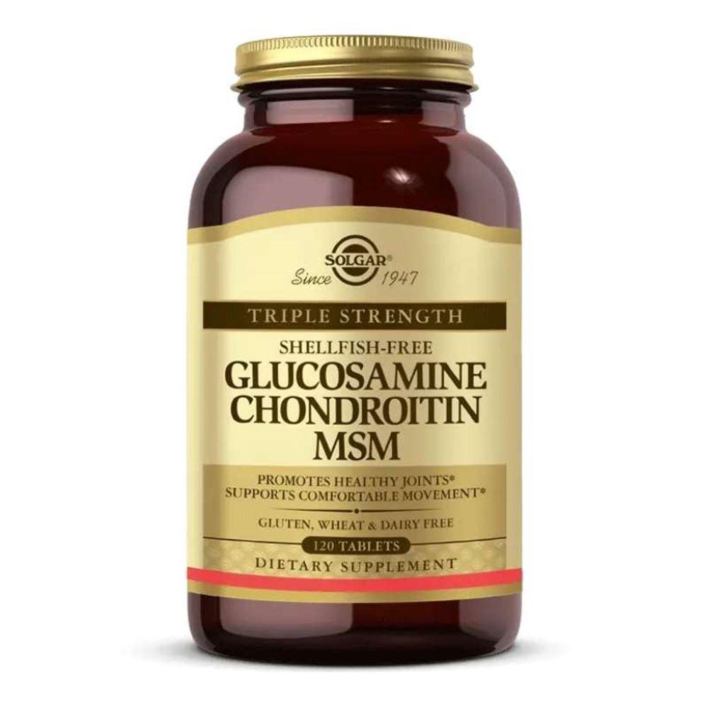 Solgar Glucosamin Chondrotin Msm 120 Tablet