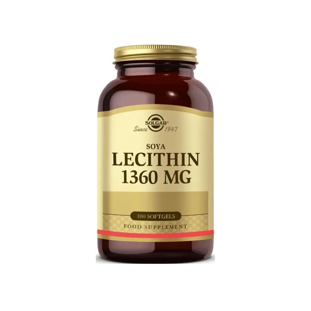 Solgar Lecithin 1360 Mg 100 Yumuşak Kapsül