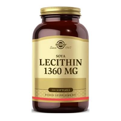 Solgar Lecithin 1360 Mg 100 Yumuşak Kapsül