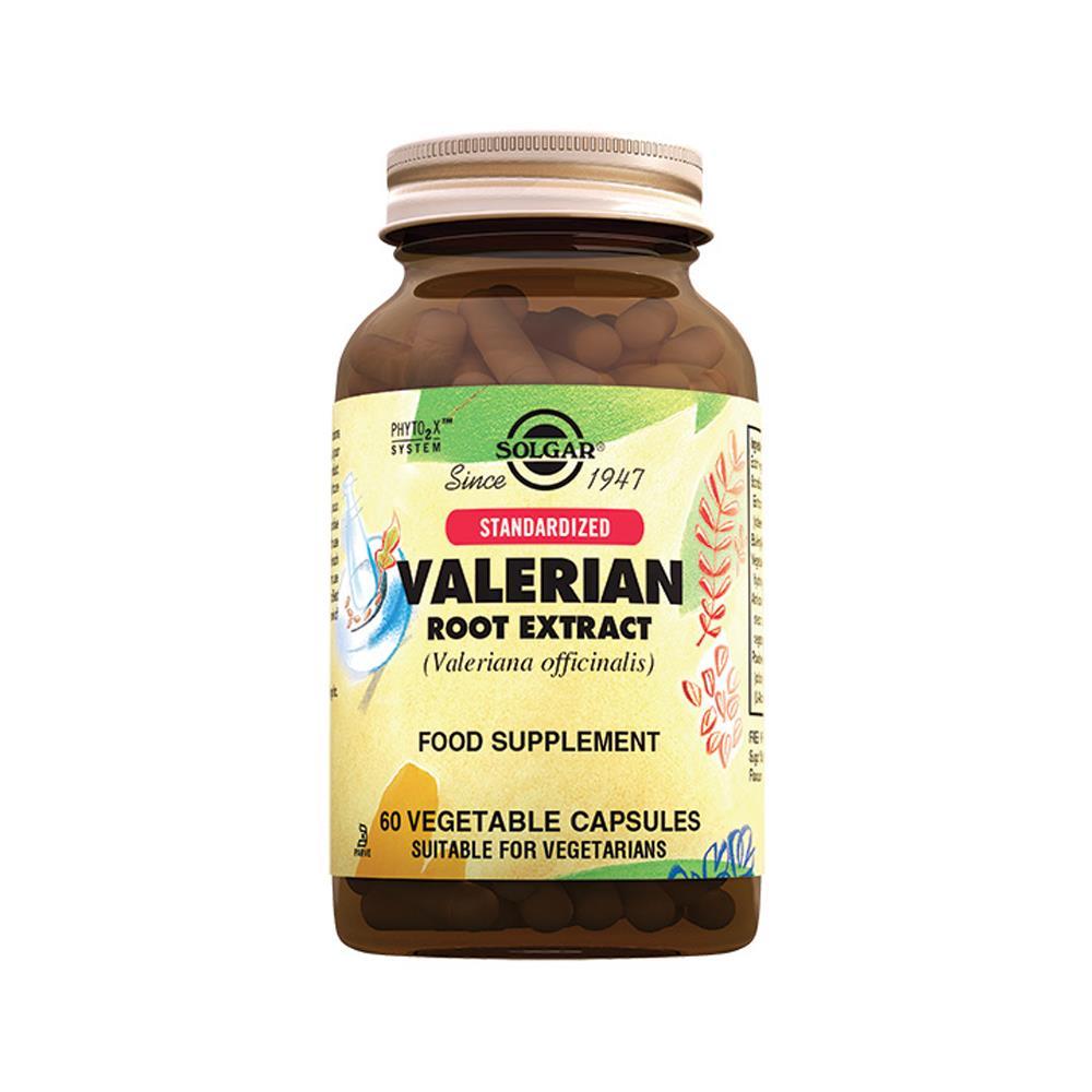Solgar Valerian Root Extract (Std) 60 Kapsül