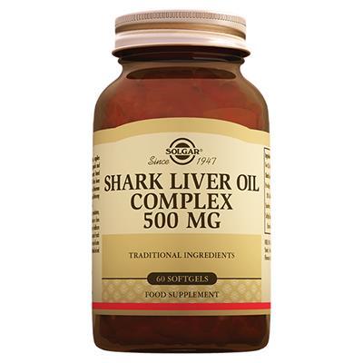 Solgar Shark Liver Oil Compleks 60 Sofjel