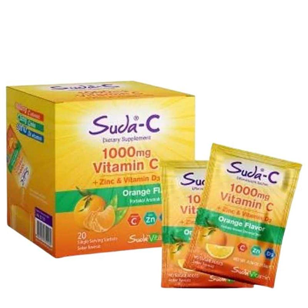 Suda Vitamin Suda-C Vitamin 1000 mg 20 Şase