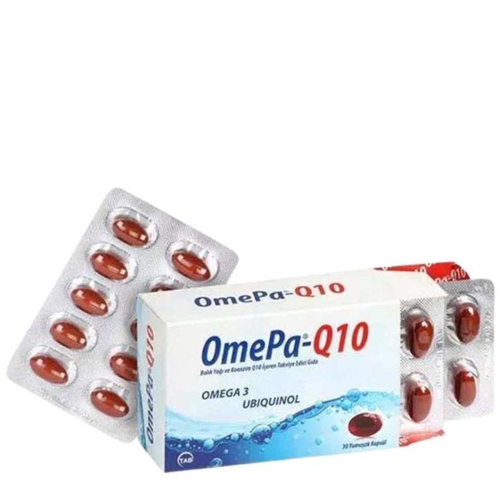 Tab Omepa-Q10 Omega 3 30 Yumuşak Kapsül