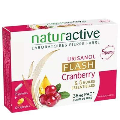 Naturactive Urisanol Flash Cranberry 10 + 10 Kapsül Hızlı Etki