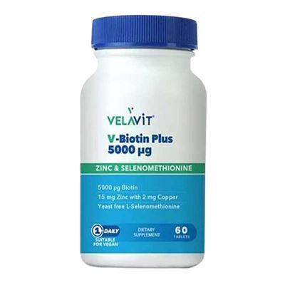 Velavit V-Biotin Plus 5 mcg 60 Tablet