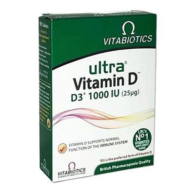 Vitabiotics Ultra Vitamin D3 1000 iu 96 Tablet