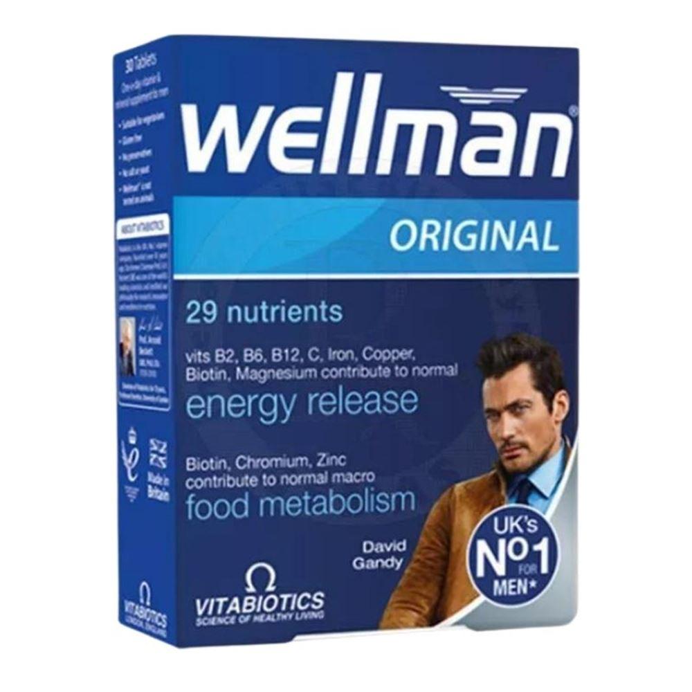 Vitabiotics Wellman Energy Release & immune Function 30 Tablet