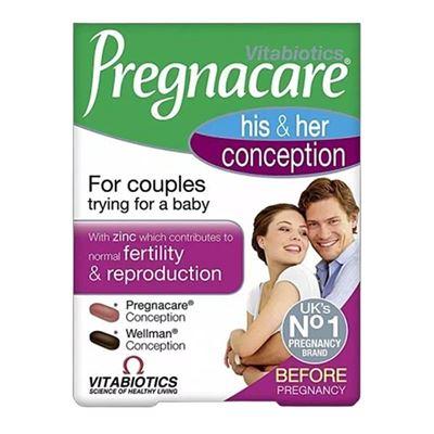 Vitabiotics Pregnacare Him And Her Conception 30/30 Tablet