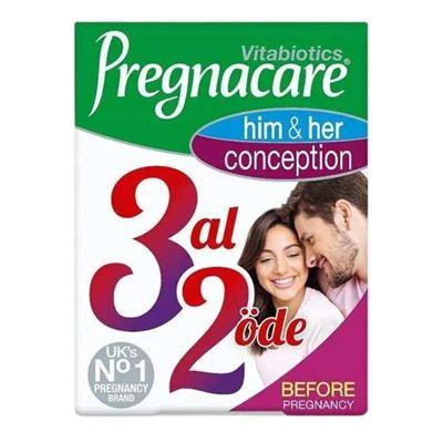 Vitabiotics Pregnacare Him And Her Conception 3 Al 2 Öde