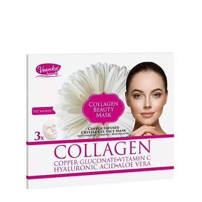 Voonka Collagen Beauty Kolajen Maske 3 Adet