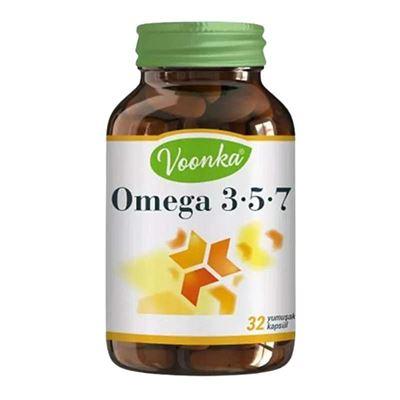 Voonka Omega 3/5/7 - 32 Kapsül