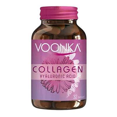 Voonka Beauty Collagen + Hyaluronıc Acid 32 Tablet