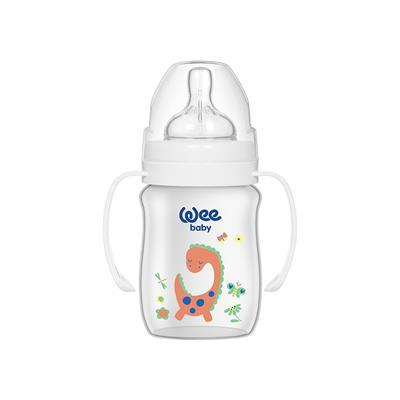 Wee Baby Klasik Plus Geniş Ağızlı Kulplu PP Biberon 150 ml