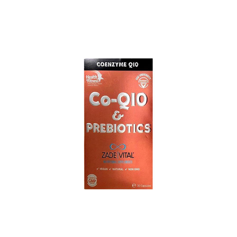 Zade Vital CoQ10+Prebiyotik Omega 3 Sert Blister 30 Kapsül