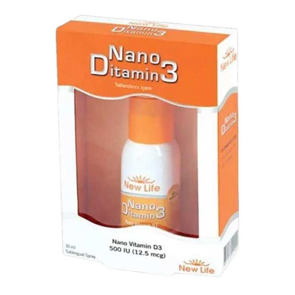 New Life Nano Ditamin 3 D3 Vitamini İçeren Takviye Edici Gıda 30ml