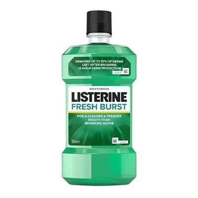 Listerine Mouthwash Fresh Burst 500ml Gargara