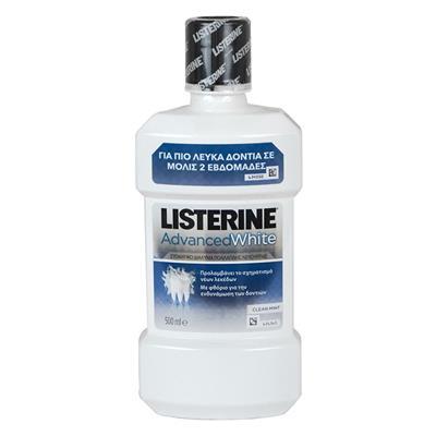 Listerine Advanced White Gargara 500 ml