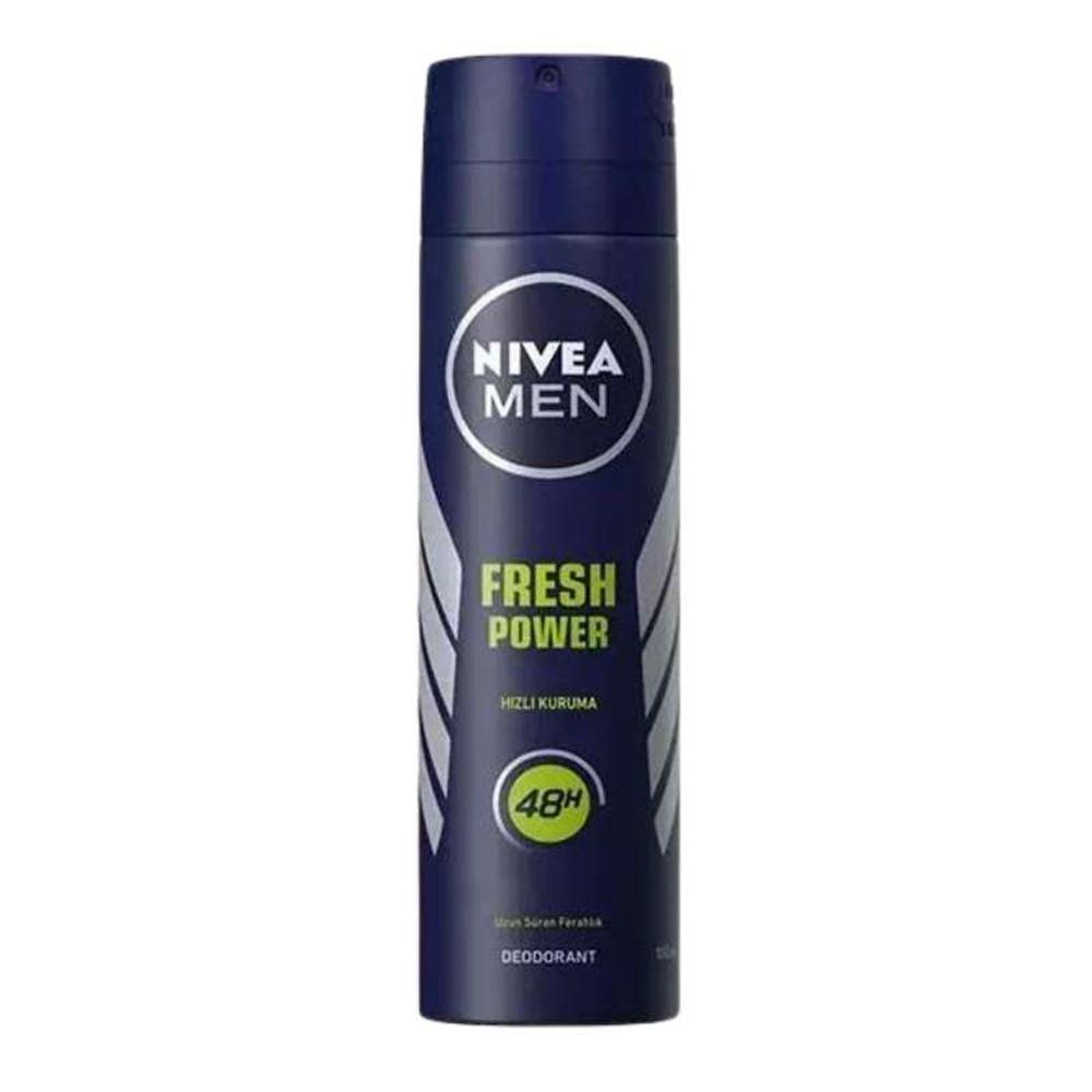 Nivea Men Fresh Power Hızlı Kuruma Uzun Süren Ferahlık Sprey Deodorant 150ml