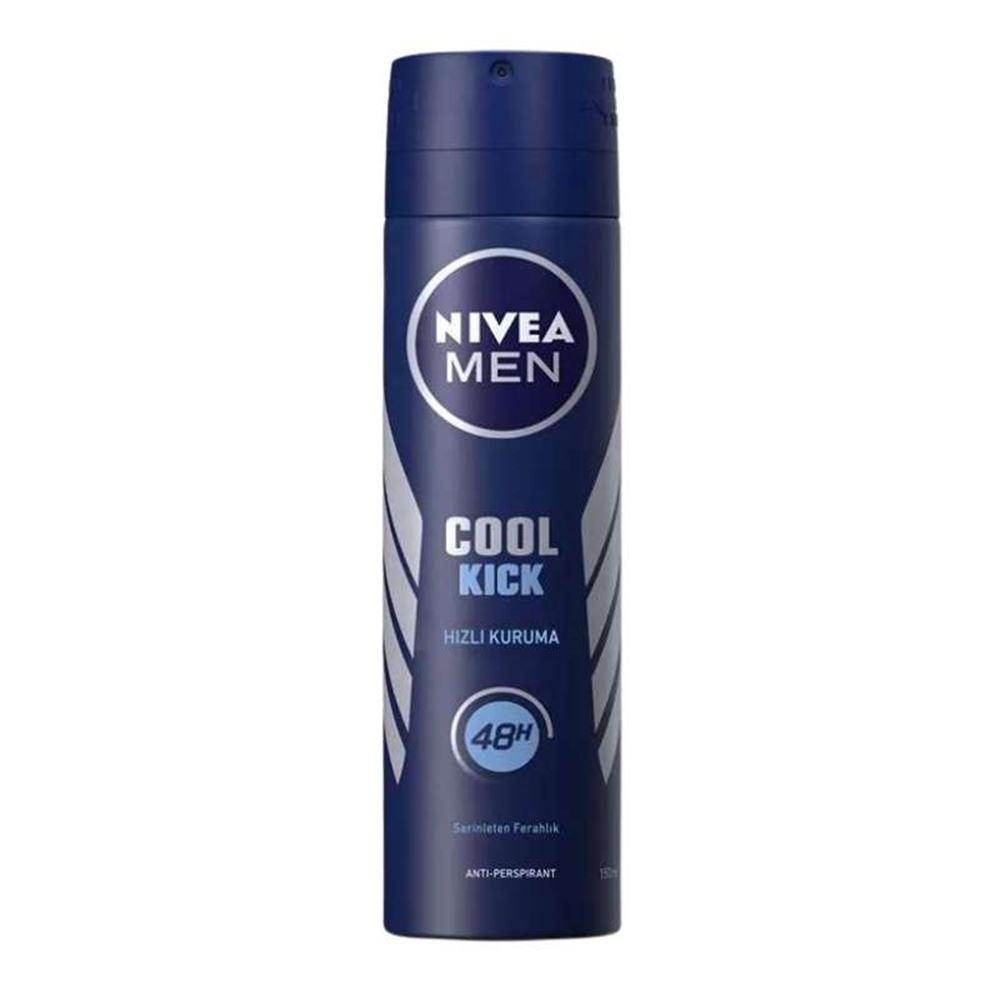Nivea Men Cool Kick Hızlı Kuruma Serinleten Ferahlık Sprey Deodorant 150ml