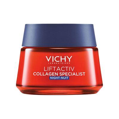 Vichy Liftactiv Collagen Specialist Night Yaşlanma Karşıtı Gece Kremi 50ml