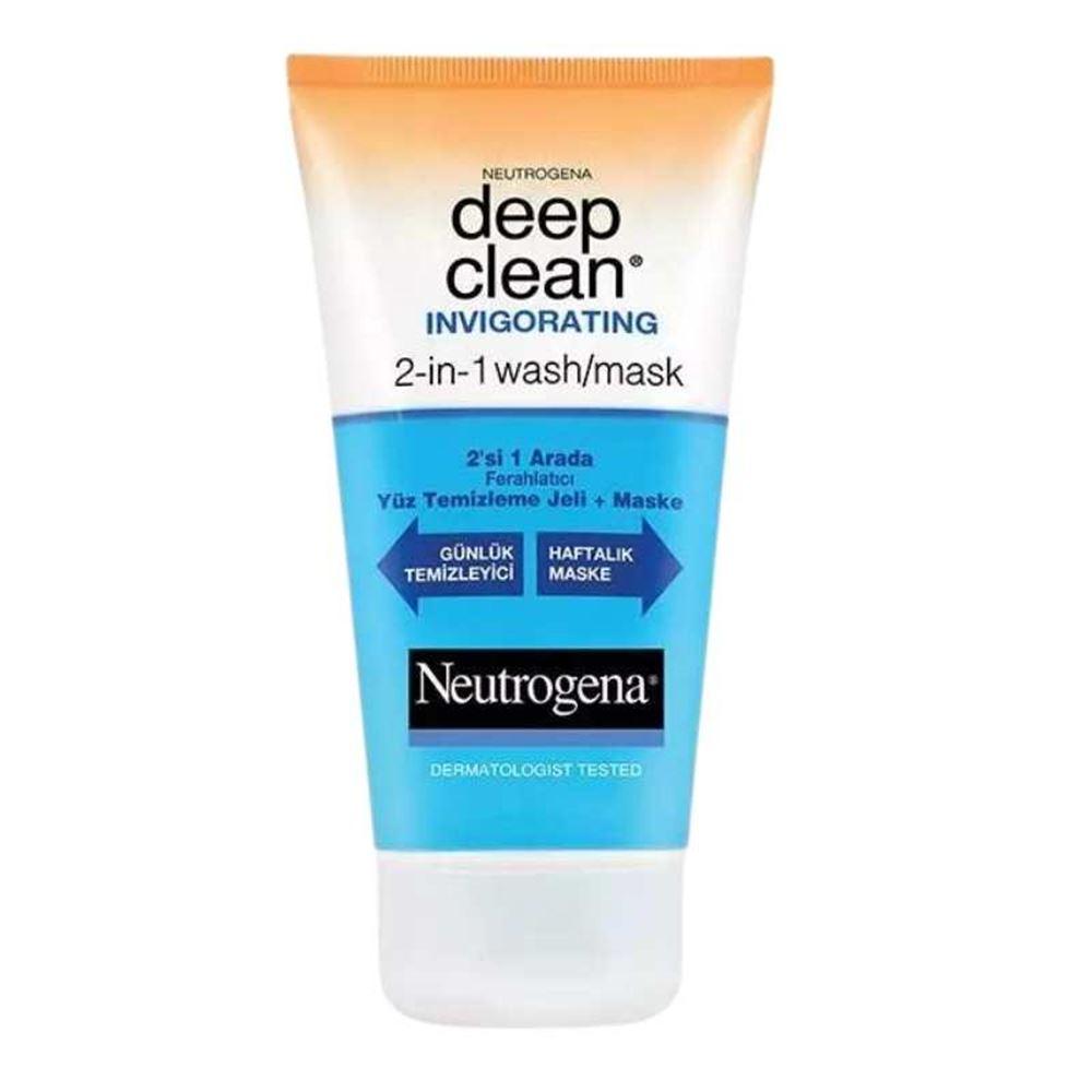 Neutrogena Deep Clean Ferahlatıcı 2si 1 Arada üz Temizleme Jeli/Maske 150ml