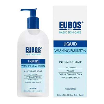 Eubos Parfümsüz Sıvı Cilt Temizleyicisi Pompalı Şişe 400 ml