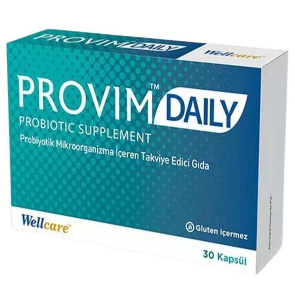Wellcare Provim Daily Probiyotik Takviye Edici Gıda 30 Kapsül