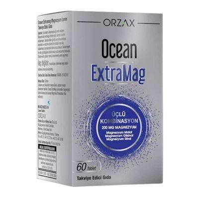 Orzax Ocean Extramag Magnezyum İçeren Takviye Edici Gıda 60 Tablet