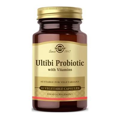 Solgar Ultibi Probiyotik Ve Vitamin Takviye Edici Gıda 30 Bitkisel Kapsül