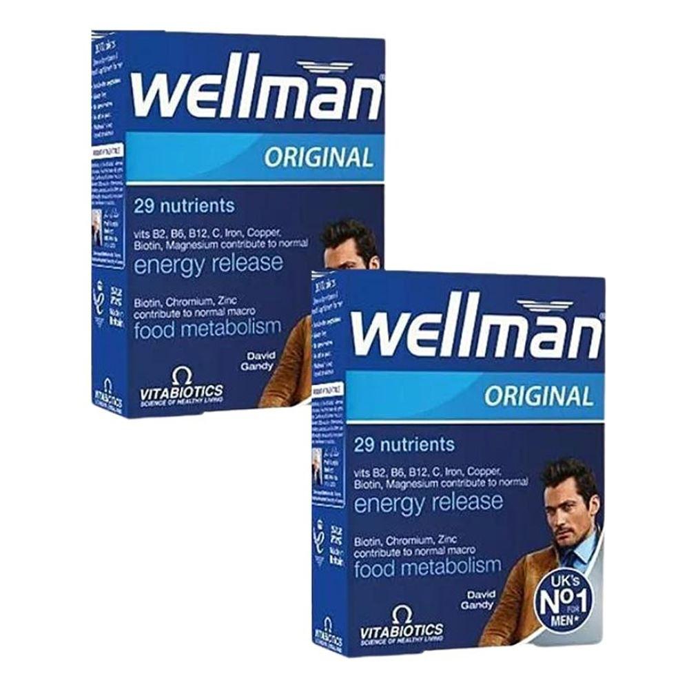 Vitabiotics Wellman Energy Release & immune Function 30 Tablet - 2li Paket