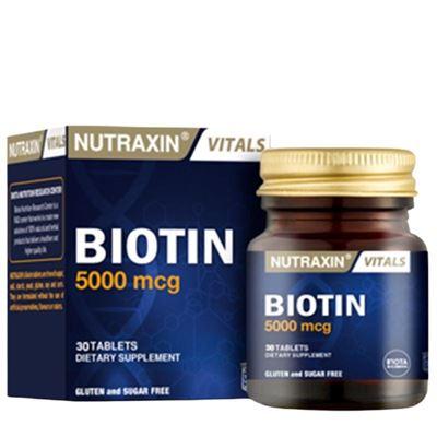 Nutraxin Biotin 5000 Mcg 30 Tb