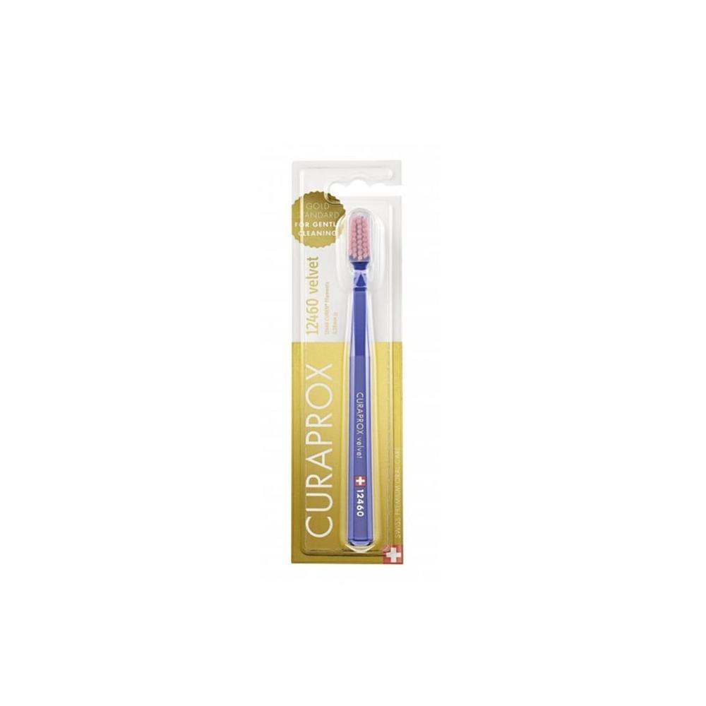 Curaprox 12460 Velvet Gold Standard For Gentle Cleaning Diş Fırçası (Mavi)