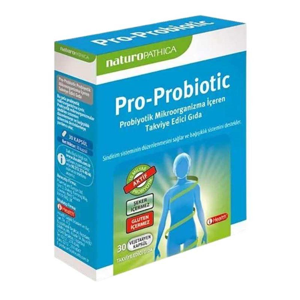 Naturopathica Pro-Probiotic 30 Kapsül Takviye Edici Gıda