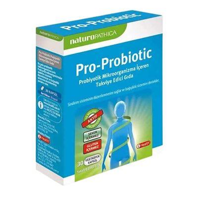 Naturopathica Pro-Probiotic 30 Kapsül Takviye Edici Gıda