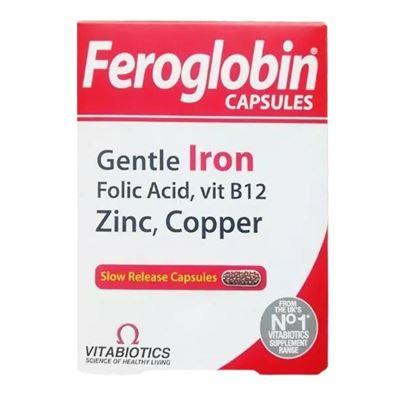 Vitabiotics Feroglobin Gentle Iron 30 Kapsül