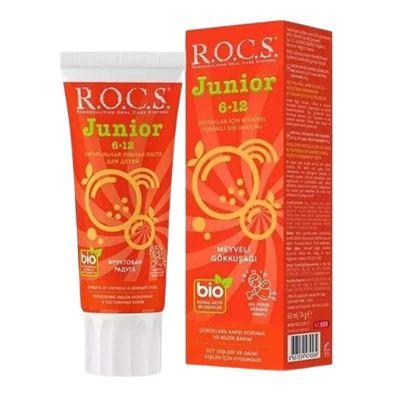 Rocs Junior Meyveli Gökkuşağı 6-12 Yaş Diş Macunu 60 ml