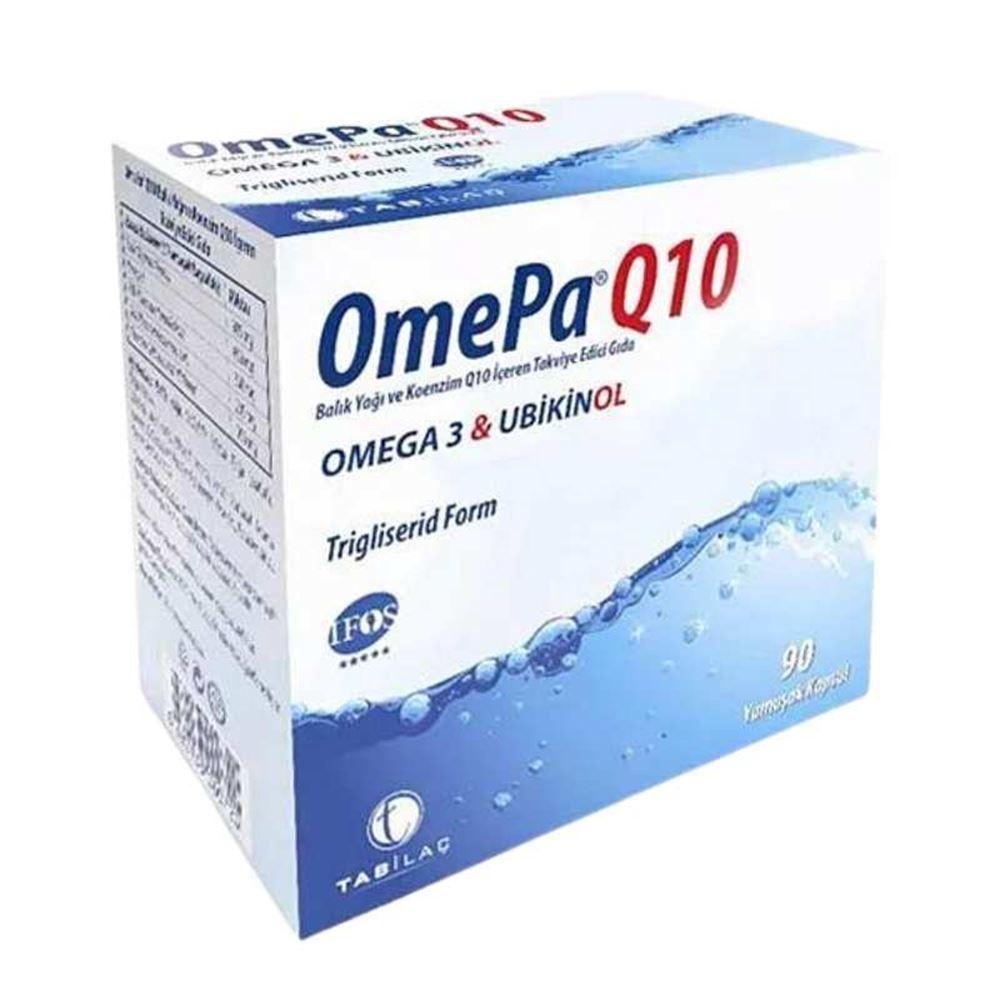 Tab Omepa Q10 Omega 3 Ubiquinol 90 Kapsül