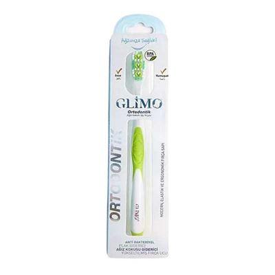 Glimo Ortodontik Ağız Bakım Diş Fırçası Soft ( Yeşil )